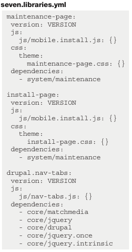 Drupal 8插入JS和CSS的方法